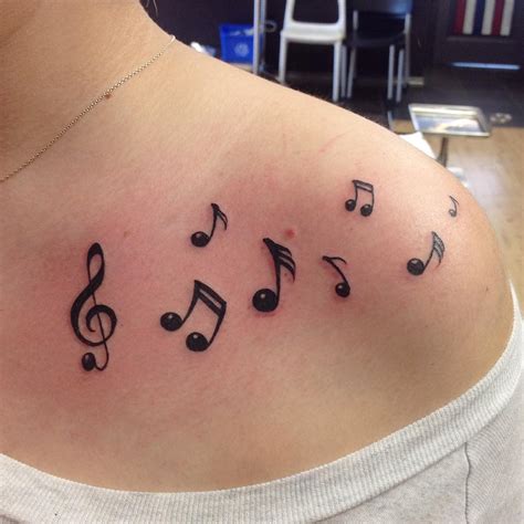 tattoo ideas for music|small music tattoos for females.